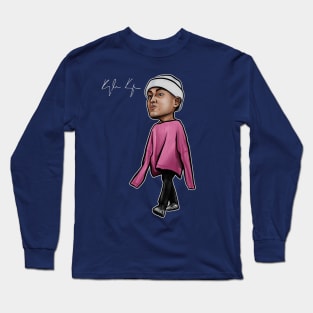 Kyle Kuzma Pink Sweater Long Sleeve T-Shirt